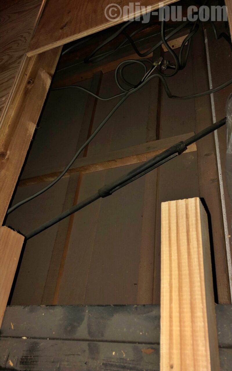 代引可】大建工業 アルミスライドタラップ(天井収納用はしご)CQ0336-1 36型 小屋裏収納 床材
