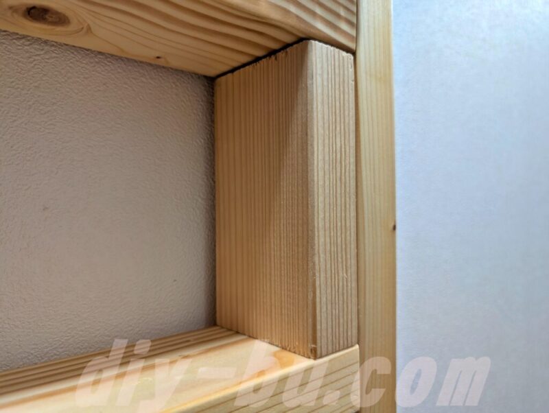 自作の治具（ツーバイフォー材）