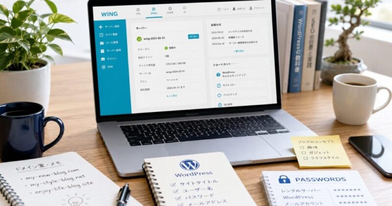 2つ目のWordPressブログ作成前の準備物